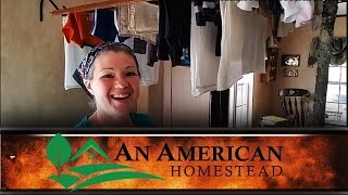 Off Grid Laundry in the Winter - An American Homestead