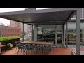 aluminium pergola waterproof louver roof system kits outdoor gazebo garden bioclimatic