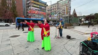 구주의 십자가 보혈로 외 3곡 노원역 찬양버스킹^^** 2024.11. 25