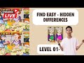 Bantu Aku Temukan Perbedaan - Find Easy Hidden