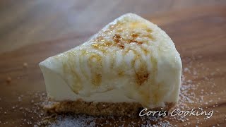 No-Bake Cheesecake Brulee Recipe｜Coris cooking