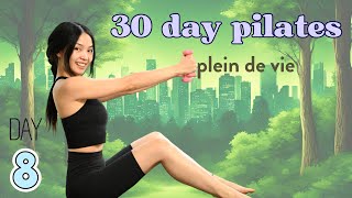 Day 8: Tranquil Tuesday🌟 20 MIN GENTLE FULL BODY PILATES WORKOUT | 30 Day Plein de Vie Challenge