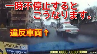 【違反車両がパトカーに捕まる瞬間！】ドライブレコーダー映像まとめ！煽り運転・危険運転・交通事故ゼロを！