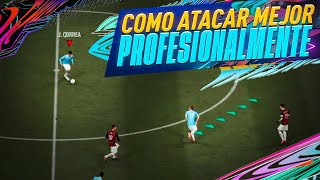 FIFA 21 Como Atacar Mejor Profesionalmente TUTORIAL #1 Nuevos Desmarques Manuales Para Atacar Mejor