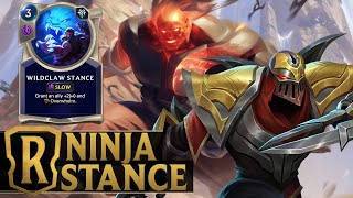 This ZED Deck can Win The Game FAST like a Ninja - Legends of Runeterra