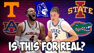 These 5 Teams Are SHOCKING College Basketball | Auburn | Duke | Iowa State | Tennessee | Florida