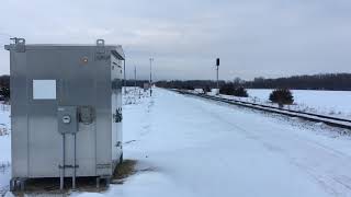 Amtrak 186 leads an on time Empire Builder