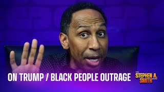 On Donald Trump and black people outrage