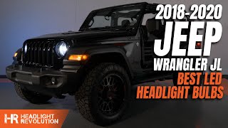 HR Tested: 351% Brighter LED Headlight Bulbs for 2018-2020 Jeep Wrangler JL