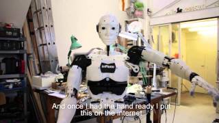 Worlds first humanoid Open Source 3D printed robot InMoov