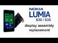 Nokia Lumia 630 Lumia 635 - Screen replacement, Broken Glass Digitizer Replacement, Display Assembly Nokia Lumia 630 Lumia 635 - Screen replacement, Broken Glass Digitizer Replacement, Display Assembly