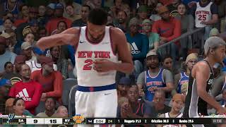 NBA 2K25 (Next Gen) - (NBA Christmas Day Special) San Antonio Spurs vs  New York Knicks