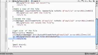 Objective C Programming Tutorial 62 Working with File Attributes YouTube