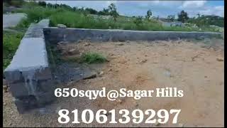 Land for Sale@Sagar Hills, Rajendranagar