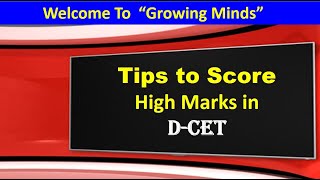 How to get good marks  in DCET | TTT Academy | Dr. Savina J P | Dcet online coaching | DCET books