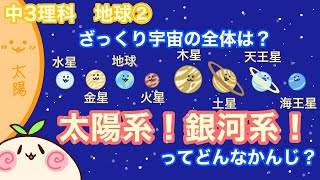 【中3理科e2】太陽系！銀河系！宇宙の全体！【すいきんちかもくどってんかい】