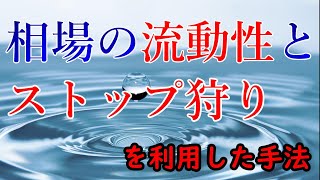 大口のストップ狩りと市場の流動性を利用した高勝率・高リワードなトレード手法解説