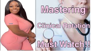 Mastering clinical rotation tips for nursing students| must watch before starting clinicals