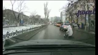 Car crash with pedestrian 4 / car crash compilation