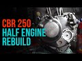 CBR 250 Half Engine Fitting | Vishwakarma Auto Center