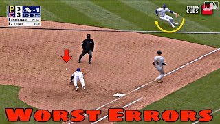 MLB | Worst Errors April 2026