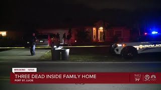 3 found dead inside Port St. Lucie home