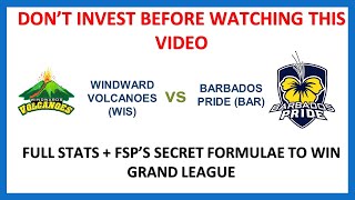 WIS vs BAR Dream11 Team | Windward Volcanoes vs Barbados Pride | West Indies ODD Dream11 Prediction