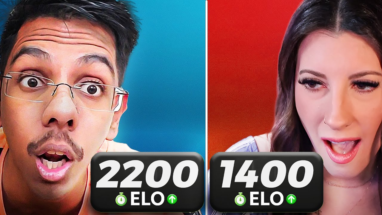 The Difference Between 1400 And 2200 Elo Youtube