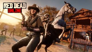 ATACARAM MEU AMIGO NA SESSÃO E FUI AJUDÁ-LO. RED DEAD REDEMPTION 2 ONLINE (PS4)