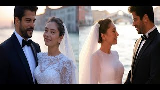 Han surgido imágenes de la boda de Neslihan Atagül y Burak Özçivit en Italia.