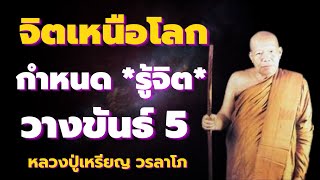 จิตเหนือโลก กำหนด  รู้จิต  วางขันธ์ 5 เสียงธรรม หลวงปู่เหรียญ วรลาโภ