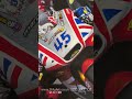 Throwback Thursday with my oil painting Rule Britannia of Scott Redding winning at Silverstone