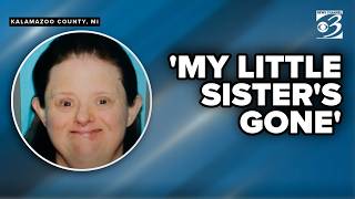 'My little sister's gone': Kalamazoo County woman missing for more than a week