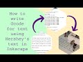 How to write text Gcode using inkscape for #penplotter | #cnc #cncmachine #video