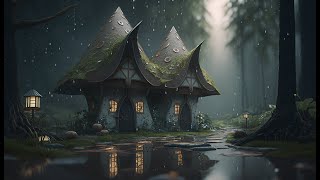 Rain In a Fantasy Village