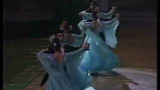 271 社交ダンス フォーメーション モダン 九州チーム（Ballroom Dance Formation Modern）1989年第10回日本インター