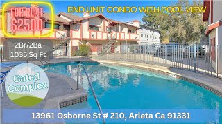 Leased ~ Arleta 2Br/2Ba home for rent at $2500.