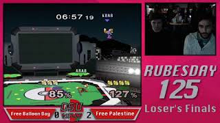 Free Balloon Day (Fox) vs Free Palestine (Fox, Marth) - Rubesday 125: Loser's Finals