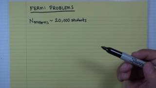 PhysicsProblems -- Fermi Problem Example