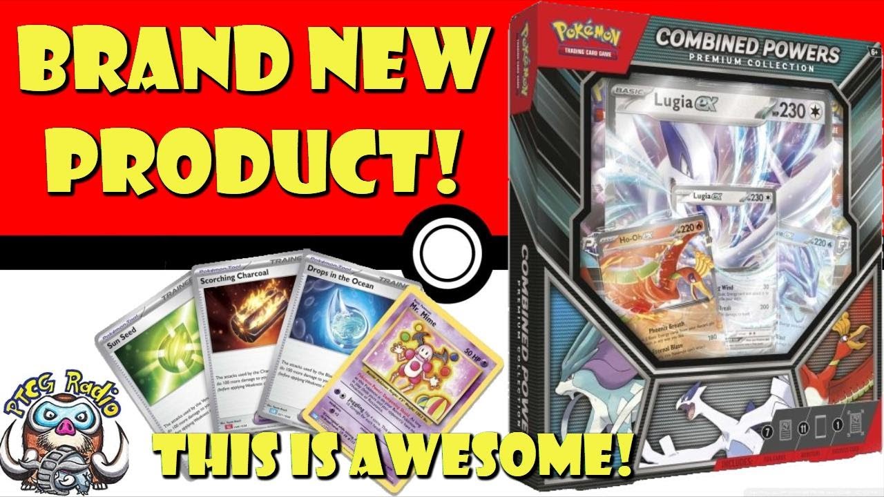 Brand New Pokémon TCG Product Revealed! Combined Powers Premium ...