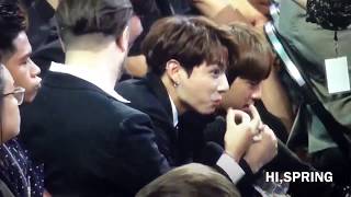 170521 BILLBOARD MUSIC AWARDS - BTS JUNGKOOK EATING