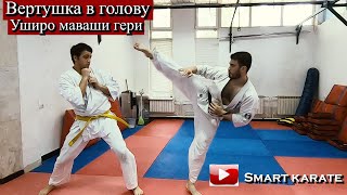 Вертушка в голову( Уширо маваши гери)/SMART KARATE