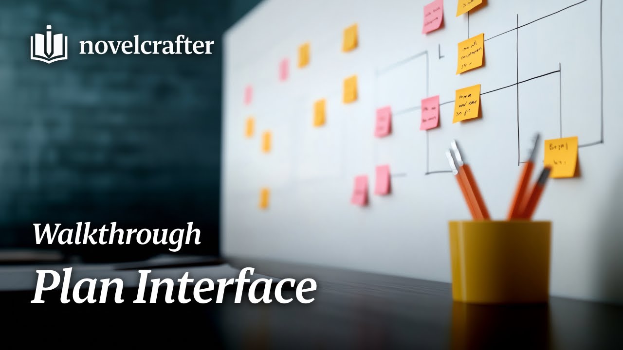 Plan Interface Novelcrafter Walkthrough Youtube