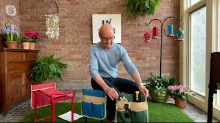 Ultimate Innovations Folding Garden Kneeling Bench w/ Pocket on QVC