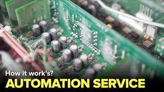 How does the industrial automation service work? - Factories