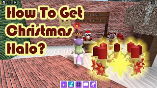 How To Get Christmas Halo in Find The Markers Roblox 2023!