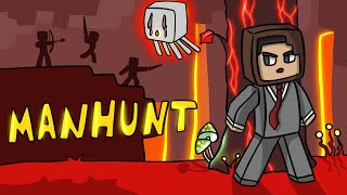 SPEEDRUNNER VS 3 ŁOWCÓW MINECRAFT MANHUNT REMATCH