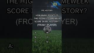 FPL History Challenge: Unveiling the Record Gameweek Scorer! 🌟 | Ultimate Trivia