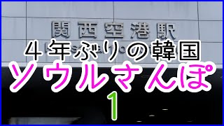 ４年ぶりの韓国旅行　〜大阪からホテルまで〜