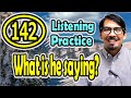 What is he saying?(142) (Listening Practice) [ ForB English Lesson ]